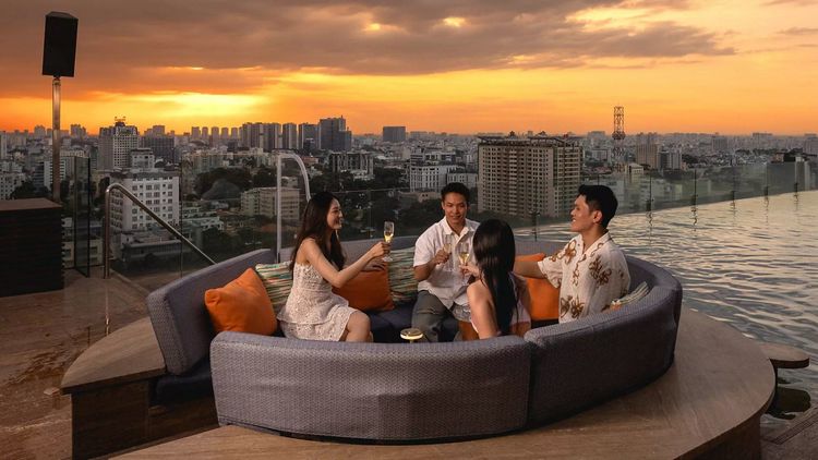Social Club Rooftop Bar · ホーチミン · ラウンジ 4